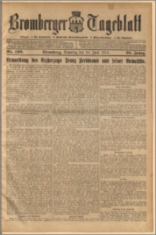 Bromberger Tageblatt. J. 38, 1914, Nr150