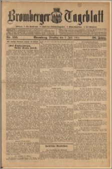 Bromberger Tageblatt. J. 38, 1914, nr 156