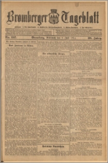 Bromberger Tageblatt. J. 38, 1914, nr 157