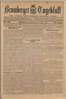 Bromberger Tageblatt. J. 38, 1914, nr 158