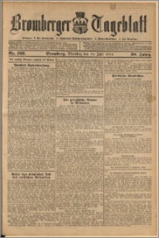 Bromberger Tageblatt. J. 38, 1914, nr 162