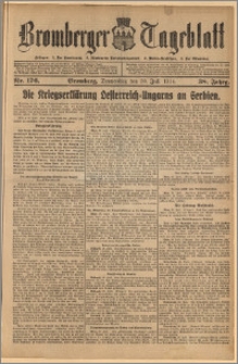 Bromberger Tageblatt. J. 38, 1914, nr 176