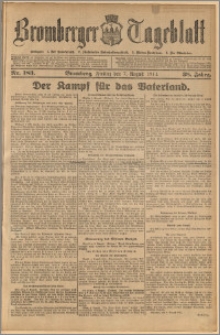 Bromberger Tageblatt. J. 38, 1914, nr 183