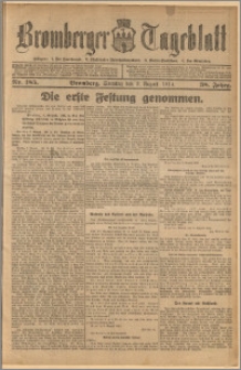 Bromberger Tageblatt. J. 38, 1914, nr 185