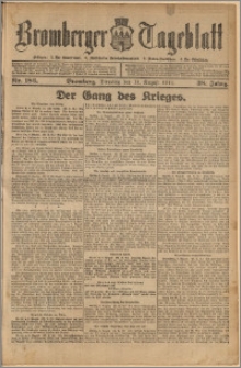 Bromberger Tageblatt. J. 38, 1914, nr 186