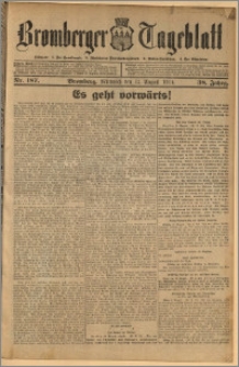 Bromberger Tageblatt. J. 38, 1914, nr 187