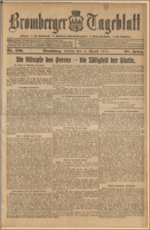Bromberger Tageblatt. J. 38, 1914, nr 189
