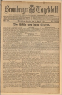 Bromberger Tageblatt. J. 38, 1914, nr 191