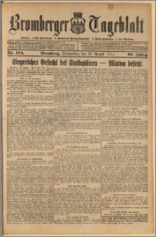Bromberger Tageblatt. J. 38, 1914, nr 194
