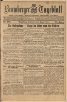 Bromberger Tageblatt. J. 38, 1914, nr 198