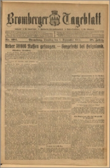Bromberger Tageblatt. J. 38, 1914, nr 204