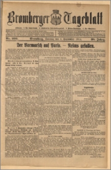 Bromberger Tageblatt. J. 38, 1914, nr 209