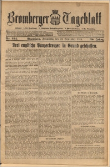 Bromberger Tageblatt. J. 38, 1914, nr 224
