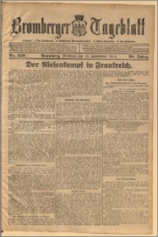 Bromberger Tageblatt. J. 38, 1914, nr 229