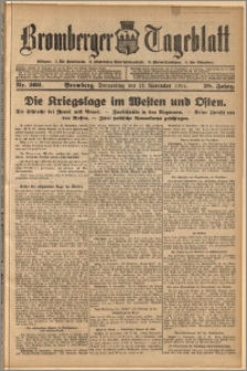 Bromberger Tageblatt. J. 38, 1914, nr 266