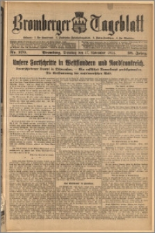 Bromberger Tageblatt. J. 38, 1914, nr 270