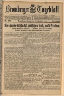 Bromberger Tageblatt. J. 38, 1914, nr 274