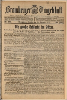 Bromberger Tageblatt. J. 38, 1914, nr 275
