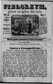 Pielgrzym, pismo religijne dla ludu 1869 rok I nr 10