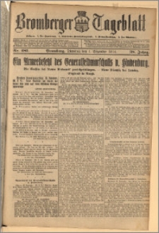 Bromberger Tageblatt. J. 38, 1914, nr 281