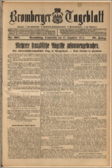 Bromberger Tageblatt. J. 38, 1914, nr 295