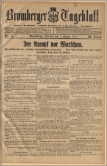 Bromberger Tageblatt. J. 39, 1915, nr 3