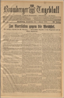 Bromberger Tageblatt. J. 39, 1915, nr 5