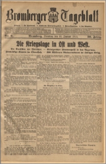 Bromberger Tageblatt. J. 39, 1915, nr 9