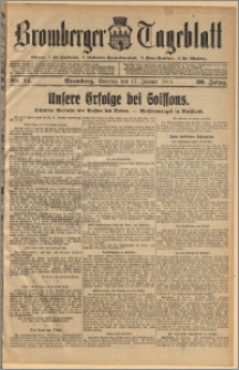 Bromberger Tageblatt. J. 39, 1915, nr 14