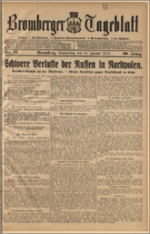 Bromberger Tageblatt. J. 39, 1915, nr 17