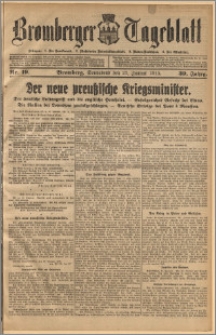 Bromberger Tageblatt. J. 39, 1915, nr 19