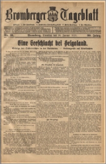 Bromberger Tageblatt. J. 39, 1915, nr 21