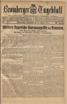 Bromberger Tageblatt. J. 39, 1915, nr 25