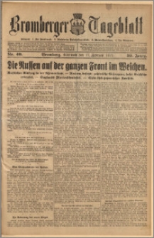 Bromberger Tageblatt. J. 39, 1915, nr 40