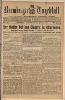 Bromberger Tageblatt. J. 39, 1915, nr 41