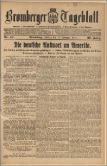 Bromberger Tageblatt. J. 39, 1915, nr 42