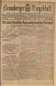 Bromberger Tageblatt. J. 39, 1915, nr 53