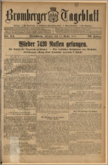 Bromberger Tageblatt. J. 39, 1915, nr 62