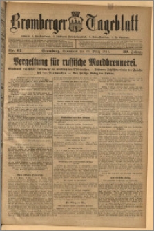 Bromberger Tageblatt. J. 39, 1915, nr 67