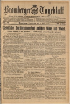 Bromberger Tageblatt. J. 39, 1915, nr 81