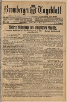 Bromberger Tageblatt. J. 39, 1915, nr 82