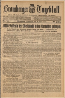 Bromberger Tageblatt. J. 39, 1915, nr 83