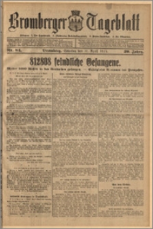 Bromberger Tageblatt. J. 39, 1915, nr 84