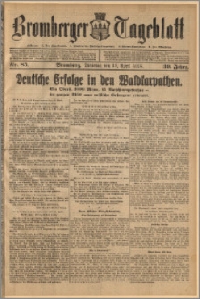Bromberger Tageblatt. J. 39, 1915, nr 85