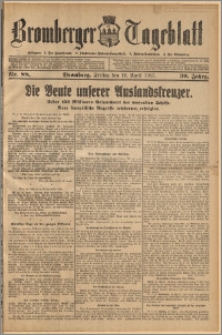 Bromberger Tageblatt. J. 39, 1915, nr 88