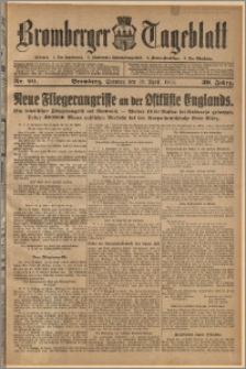 Bromberger Tageblatt. J. 39, 1915, nr 90