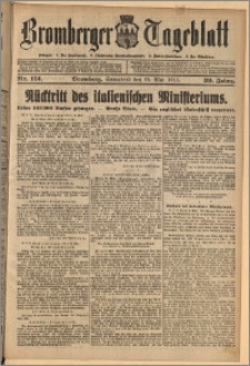 Bromberger Tageblatt. J. 39, 1915, nr 112