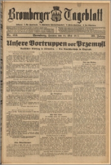 Bromberger Tageblatt. J. 39, 1915, nr 113