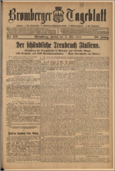 Bromberger Tageblatt. J. 39, 1915, nr 117