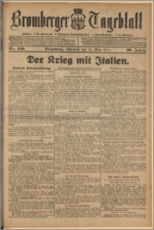 Bromberger Tageblatt. J. 39, 1915, nr 120
